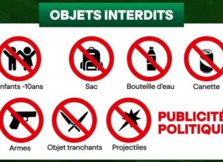 MATCH GUINÉE-KENYA : VOICI CE QU’IL EST STRICTEMENT INTERDIT D’APPORTER