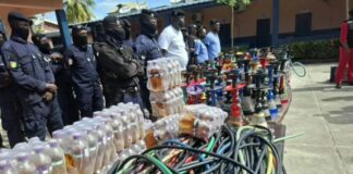 CONAKRY : 1 309 CARTONS DE CHICHA SAISIS, QUATRE ARRESTATIONS