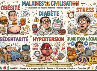 MALADIES DE CIVILISATION : CINQ HABITUDES SIMPLES POUR S’EN PROTÉGER